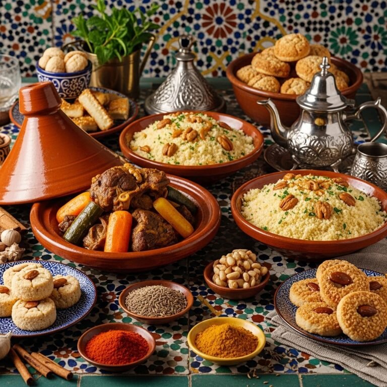 Marruecos Un Viaje Sensorial a Través de sus Sabores Ancestrales